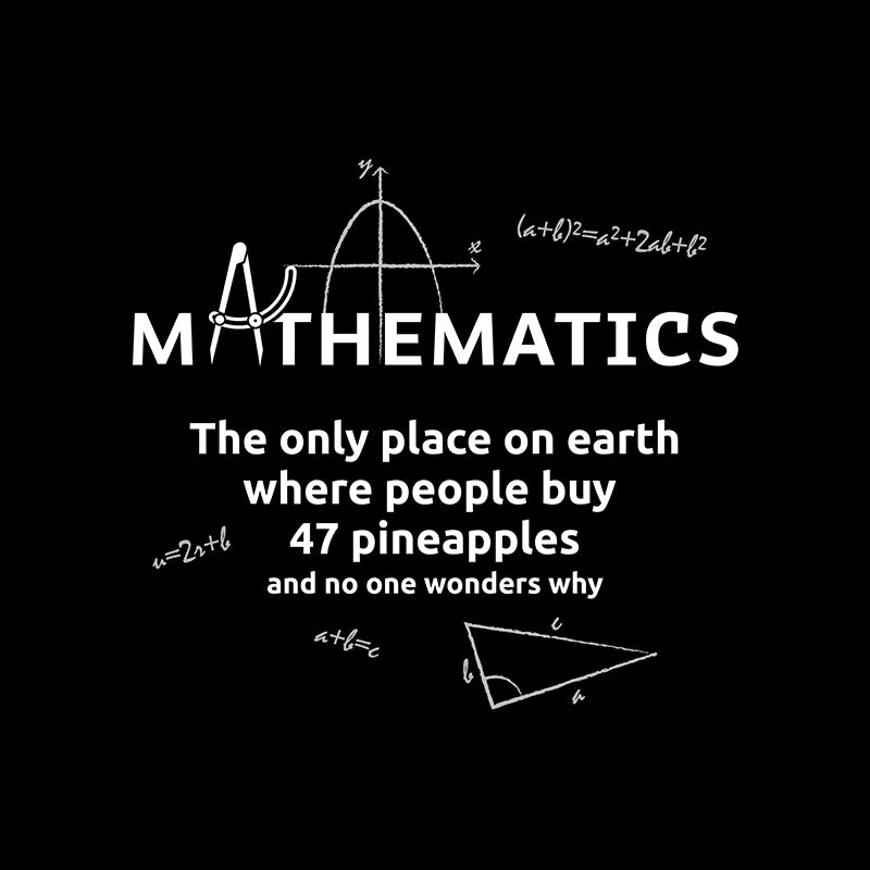 Mathematics - The only place on earth