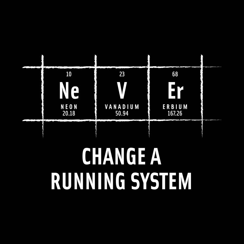 Never Change A Running System Auf Deutsch übersetzen Never change a running system – nerd geekly