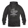 Unisex Hoodie: A person who isn’t outraged on first hearing about … - Anthrazit