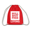 Turnbeutel: Bullshit-free living - Rot