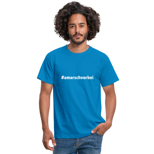 Männer T-Shirt: Am Arsch vorbei (#amarschvorbei) - Royalblau