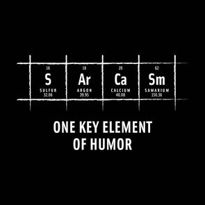 S Ar Ca Sm: One key element of humor
