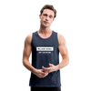 Männer Premium Tank Top: My code works. Don’t ask me how. - Navy
