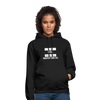 Unisex Hoodie: I’m not a nerd, let’s agree on smarter than you - Schwarz