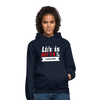 Unisex Hoodie: Life is better at the console - Navy