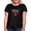Frauen T-Shirt: Beware of the little semicolon - Schwarz