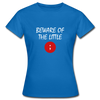 Frauen T-Shirt: Beware of the little semicolon - Royalblau