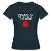Frauen T-Shirt: Beware of the little semicolon - Navy