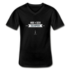 Männer-T-Shirt mit V-Ausschnitt: Hide & Seek Champion since 1958 - Schwarz