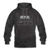 Unisex Hoodie: There are two types of people - Anthrazit