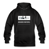 Unisex Hoodie: I like C++ and maybe four people - Schwarz