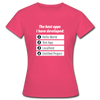 Frauen T-Shirt: The best apps I have developed - Azalea