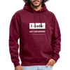 Unisex Hoodie: I code – what’s your superpower? - Bordeaux