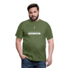 Männer T-Shirt: Semikolon – Kleine Ursache. Große Wirkung! - Militärgrün