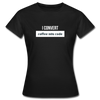 Frauen T-Shirt: I convert coffee into code - Schwarz