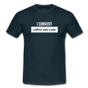 Männer T-Shirt: I convert coffee into code - Navy