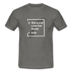 Männer T-Shirt: A coder from norway – Nerdic - Graphit