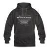 Unisex Hoodie: Mathematics - The only place on earth - Anthrazit