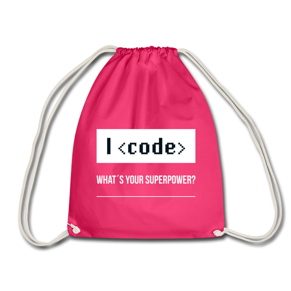 Turnbeutel: I code – what’s your superpower? - Fuchsia