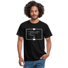 Männer T-Shirt: Kein Code ohne Kaffee - Schwarz