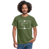 Männer T-Shirt: Kein Code ohne Kaffee - Militärgrün