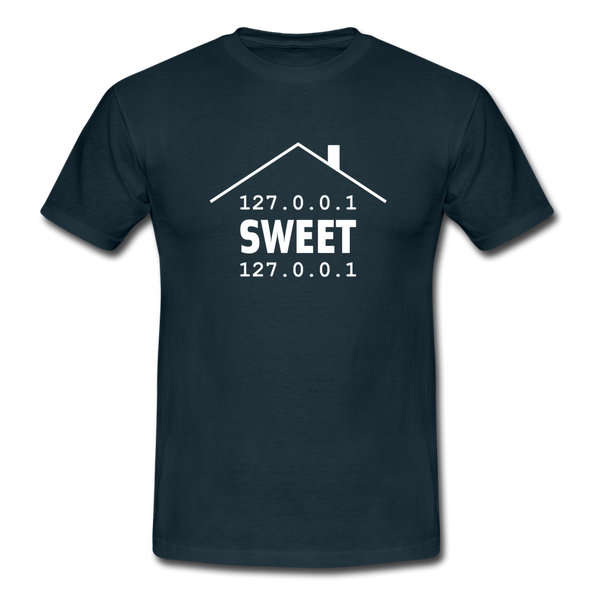 Männer T-Shirt: Home sweet home - Navy