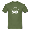 Männer T-Shirt: Home sweet home - Militärgrün
