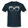 Männer T-Shirt: Nerdy by nature - Navy