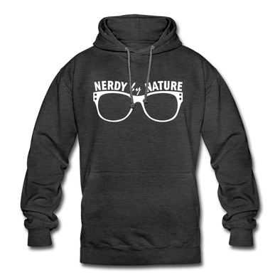 Unisex Hoodie: Nerdy by nature - Anthrazit