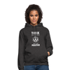 Unisex Hoodie: Think like a Proton. Just stay positive. - Anthrazit