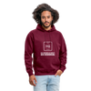 Unisex Hoodie: Hä – Das universelle Element der Verwirrung - Bordeaux