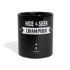 Tasse: Hide & Seek Champion since 1958 - Schwarz