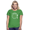 Frauen T-Shirt: Buchstabensuppe Fick Dich - Kelly Green