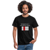 Männer T-Shirt: Ich kaufe ein i und möchte lösen: Fick Dich - Schwarz