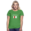 Frauen T-Shirt: Ich kaufe ein i und möchte lösen: Fick Dich - Kelly Green