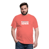 Männer T-Shirt: Lassen Sie mich durch, ich bin Admin - Koralle