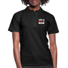 Frauen Polo Shirt: Life is better at the console - Schwarz