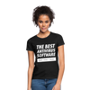 Frauen T-Shirt: The best antivirus software - Schwarz