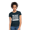 Frauen T-Shirt: The best antivirus software - Navy