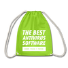 Turnbeutel: The best antivirus software - Neongrün