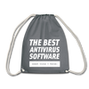 Turnbeutel: The best antivirus software - Grau