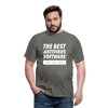 Männer T-Shirt: The best antivirus software - Graphit