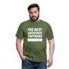 Männer T-Shirt: The best antivirus software - Militärgrün