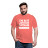 Männer T-Shirt: The best antivirus software - Koralle