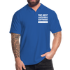 Männer Poloshirt: The best antivirus software - Royalblau