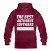 Unisex Hoodie: The best antivirus software - Bordeaux