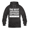 Unisex Hoodie: The best antivirus software - Anthrazit