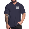 Männer Poloshirt: What doesn´t kill me gives me superpower. - Navy