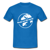 Männer T-Shirt: Nerds run the world. - Royalblau