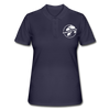 Frauen Poloshirt: Nerds run the world. - Navy